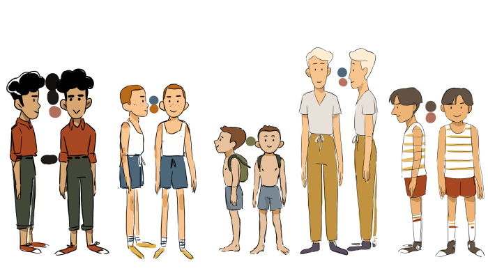 recherche personnages
